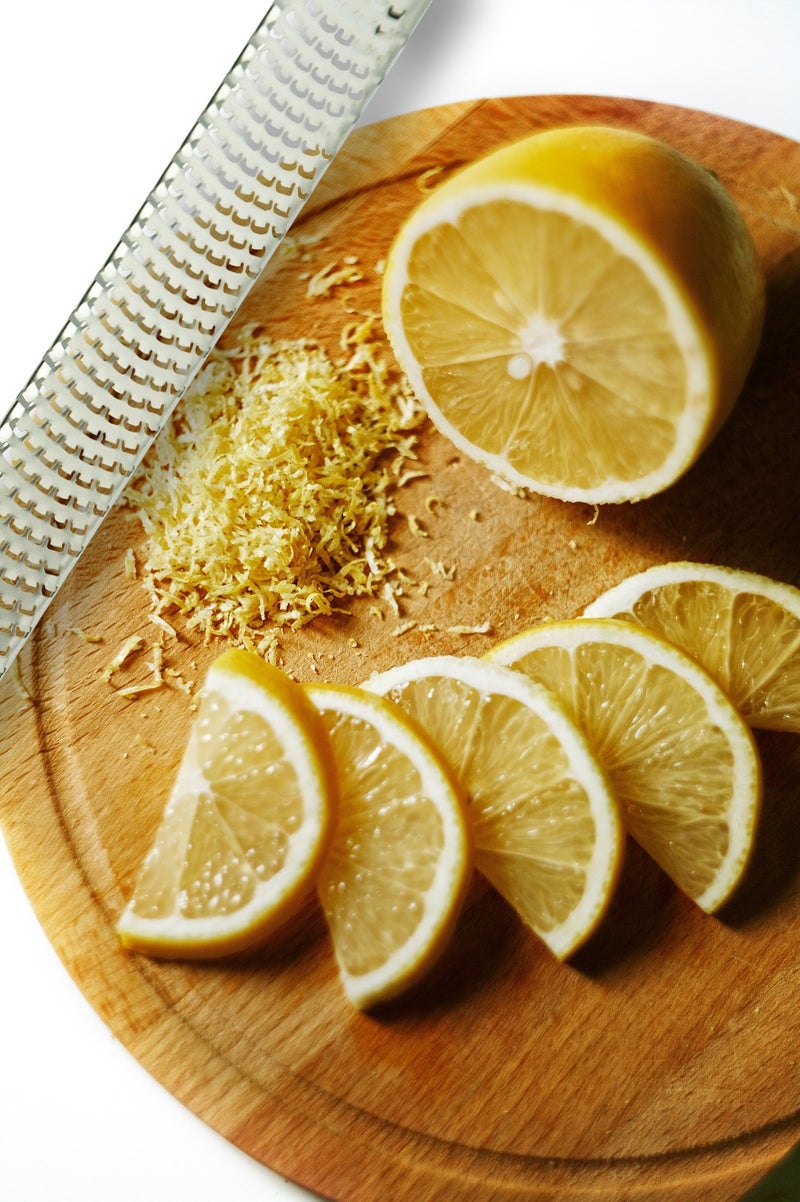 AdeptChef Citrus Lemon Zester & Cheese Grater by AdeptChef - Parmesan Cheese, Lemon, Ginger, Garlic, Nutmeg, Vegetables, Fruits - Very sharp Stainless Steel Blade Protective Cover, Dishwasher Safe - Image 4